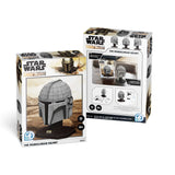 Star Wars The Mandalorian's Helmet 3D Puzzle Reverse of Box