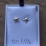 Starfish pair of Studs 925 Sterling Silver Stud Earrings