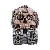 Steampunk Techno Tank Skull Ornament