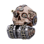 Steampunk Techno Tank Skull Ornament