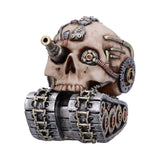 Steampunk Techno Tank Skull Ornament