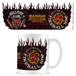 Stranger Things Season 4 Fireball White Mug