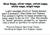 Super Sage Blend Smudge Stick Prairie Falcon header Card