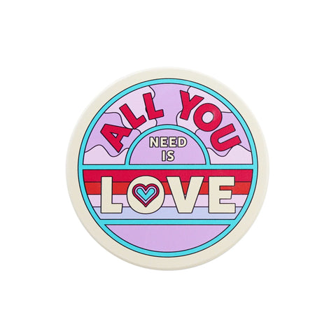 The Beatles All You Need is Love Coaster