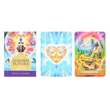 The Golden Future Oracle Card Deck by Diana Cooper Back of card