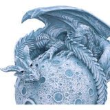 The Lunarian Planet Dragons Lunar Blue Moon Nemesis Now Sculpture  Perched D7296C25