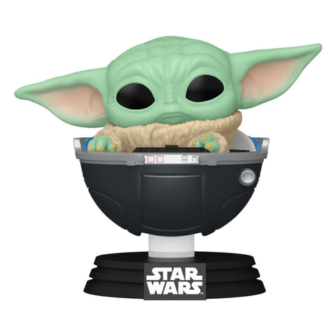 The Mandalorian Child Grogu in Pram Funko 76551 Pop Box 664