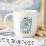Display The Moon Vintage Tarot Card XVIII Ceramic Mug  