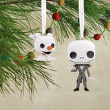 Tree idea Disney The Nightmare Before Christmas Jack Skellington and Zero Funko Decoration