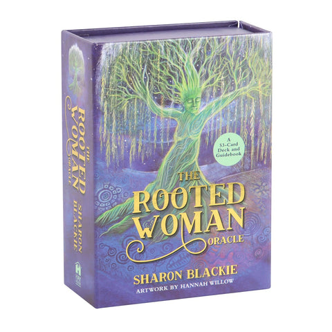 Box The Rooted Woman Oracle Card Deck by Sharon Blackie