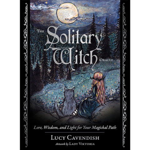 The Solitary Witch Oracle Cards Lucy Cavendish