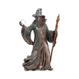 Front The Sorcerer Bronzed Wizard Figurine Nemesis Now D7624B26