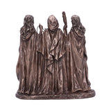 The Three Fates of Destiny Bronzed Ornament Figurine Nemesis Now D5999W2 Back