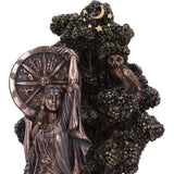 Top of Arianrhod The Celtic Goddess of Fate Bronzed Figurine
