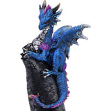 Top Cobalt Rune Protector Blue Dragon Figurine Nemesis Now U7067B25