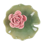 Top Lily Pad Trinket Dish and Incense Stick Holder