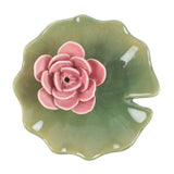 Top Lily Pad Trinket Dish and Incense Stick Holder