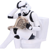 Top Reading Original Star Wars Stormtrooper Pooper Trooper on a Toilet Figurine Nemesis Now B6946A25