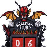 Top close up Stranger Things Hellfire Club Netflix TV Series Perpetual Calendar Nemesis Now B7350C25