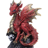 Top Vermillion Red Dragon Rune Protector Nemesis Now U7068B25