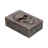Left Side Treasured Remains Skull Trinket Box Gothic Nemesis Now U7609B26