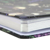 Venom and Vines A5 Lined Notebook Silver Foil Edge