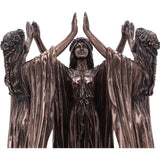 Wicca Ceremony Triple Goddess Tealight Holder close up