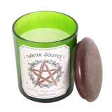 Open Jar Winter Solstice Cranberry, Orange and Cinnamon Fragranced Candle