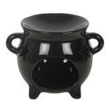 Tealight Opening Witches Brew Cauldron Oil Burner and Wax Warmer