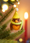 Namaste Set of 5 Felt Robin Hanging Decorations