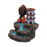 Side Zen Temple Buddha Backflow Incense Cone Burner