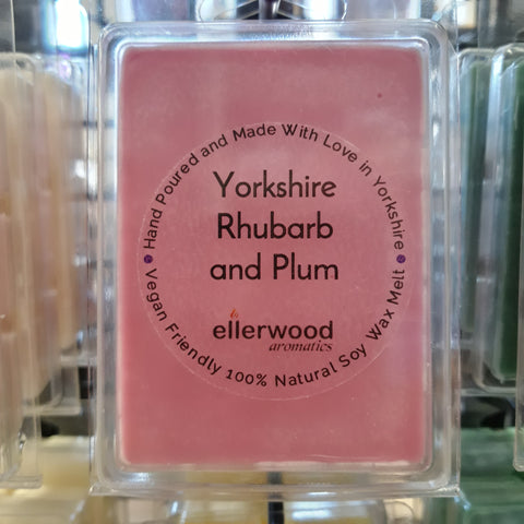 Yorkshire Rhubarb and Plum Soy Wax Melts