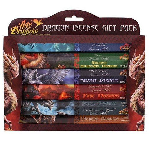 Boxed Age of Dragons 120 Incense Sticks Gift Pack from Mystical and Magical
