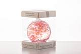 Birthstone Glass Ball October Pink Tourmaline 10cm