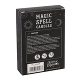 12 Multi coloured Magic Spell Candles 