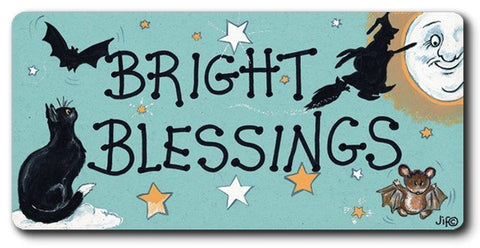 Bright Blessings Smiley Magnet