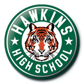 Stranger Things Hawkins High School 25mm Button Badge
