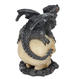 side of Anne Stokes Soul Guardian Cone Incense Burner