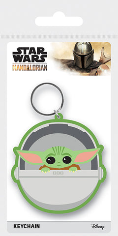 Star Wars The Mandalorian The Child in his Pod Keychain at Mystical and Magical UK