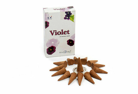 Violet Scented Incense Cones