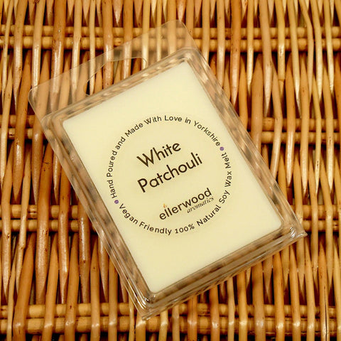 White Patchouli Vegan Friendly Soy Wax Melts at Mystical and Magical