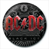 AC/DC Black Ice Button Pin Badge at Mystical and Magical