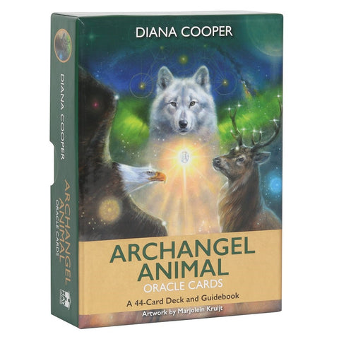 Archangel Animal Oracle Cards Deck by Diana Cooper Box Front from Mystical and Magical Halifax