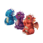 Three Wise Dragonlings Figurines Dragon Ornaments
