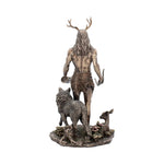 Back of Herne and Animals Folklore Bronzed Figurine at Mystical and Magical