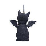 back of Malpuss Black Bat Cat Hanging Decorative Ornament at Mystical and Magical