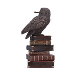 Spellcraft Witches Familiar Owl on Book Bronzed Figurine