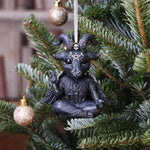 On Christmas Tree Baphoboo Black Baby Baphomet Hanging Decorative Ornament at Mystical and Magical Halifax UK