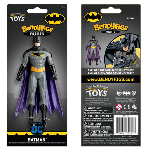 Noble Collection Batman Mini Bendyfig Bendable Poseable Figure from Mystical and Magical Halifax