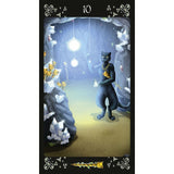 Black Cats Tarot Cards by Maria Kurara